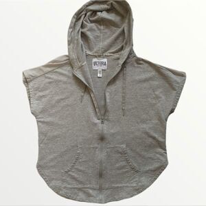 Victoria Sport Grey Zip Up Hoodie